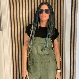 Anthropologie The Wanderer Denim Overalls